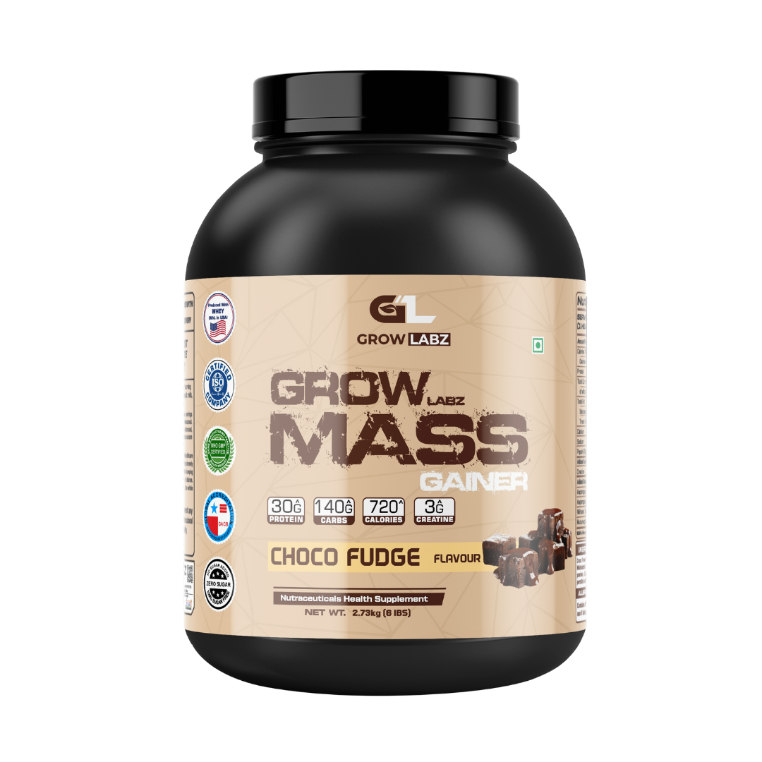 Growlabz Mass Gainer With Creatine 6Lb ( BEST MASS GAINER) |