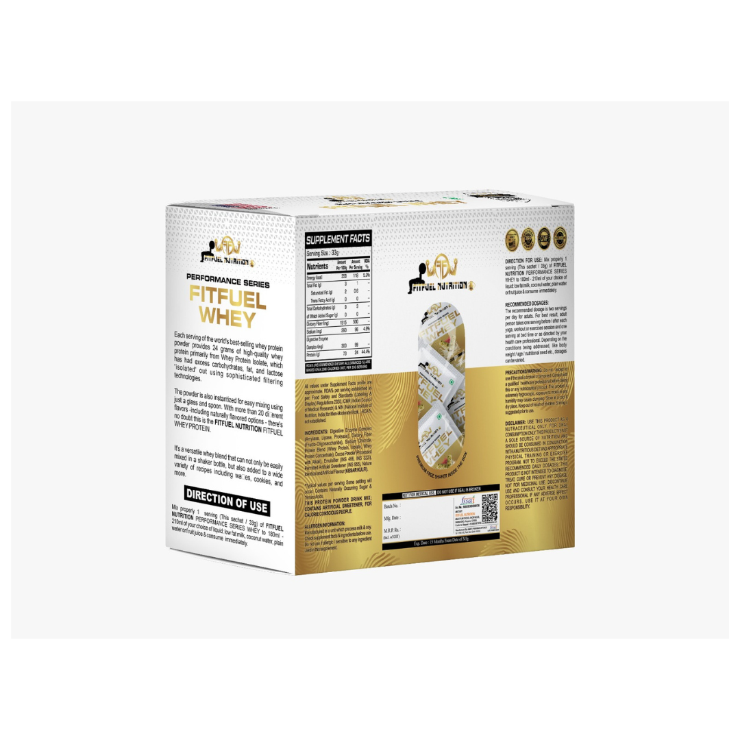 FITFUEL NUTRITION FITFUEL WHEY 2KG 60 SERVINGS ( BEST POUCH PACKING WHEY)