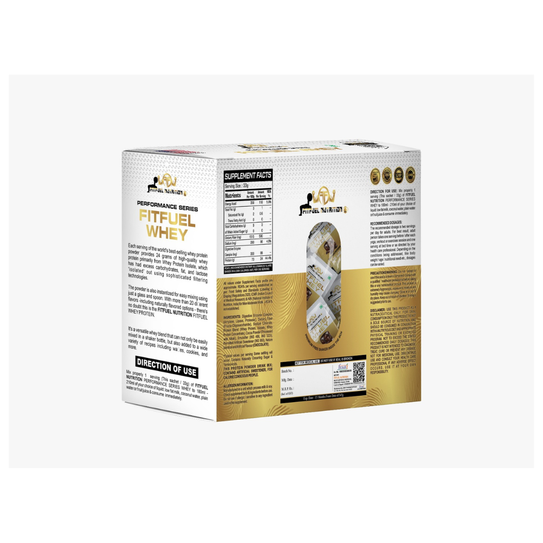 FITFUEL NUTRITION FITFUEL WHEY 2KG 60 SERVINGS ( BEST POUCH PACKING WHEY)