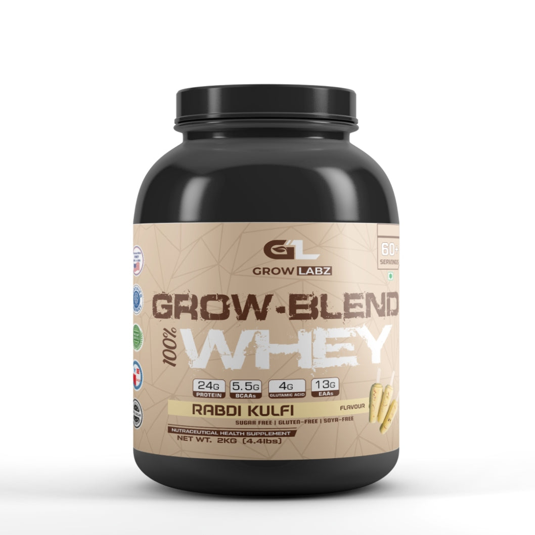GROWLABZ GROW BLEND 100% WHEY PROTEIN 60+ SERVINGS |