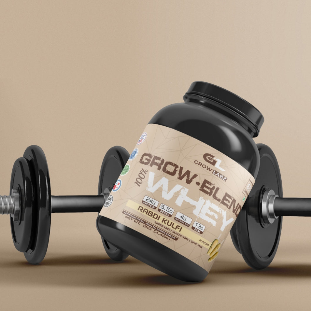 GROWLABZ GROW BLEND 100% WHEY PROTEIN 60+ SERVINGS |