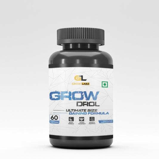 GROWLABZ GROWDROL- BEST NATURAL SIZE GAINING FORMULA FREE DELIVERY