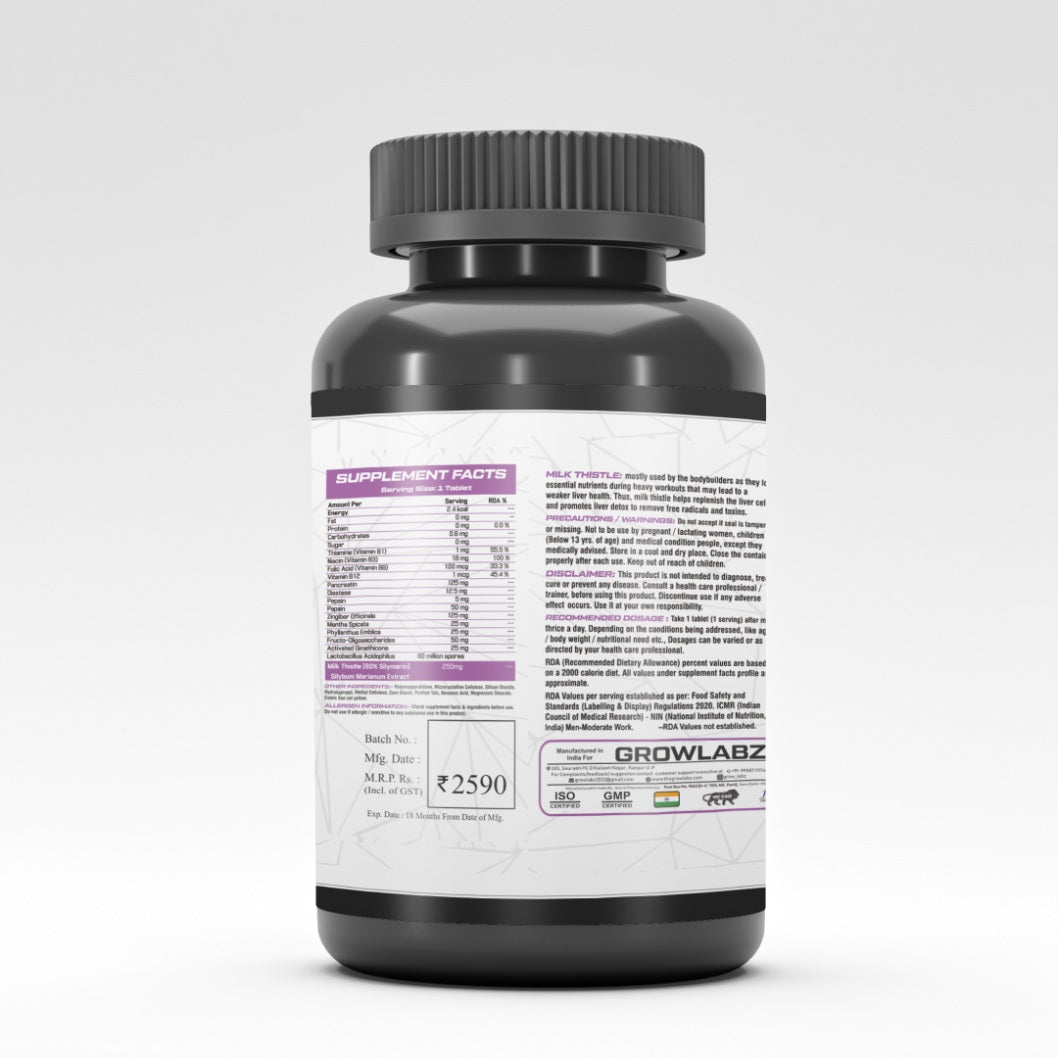 GROWLABZ GUT GROW FREE DELIVERY