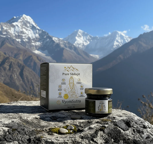 VyomSutra Pure Himalaya Gold Shilajit | 75% Fulvic Acid