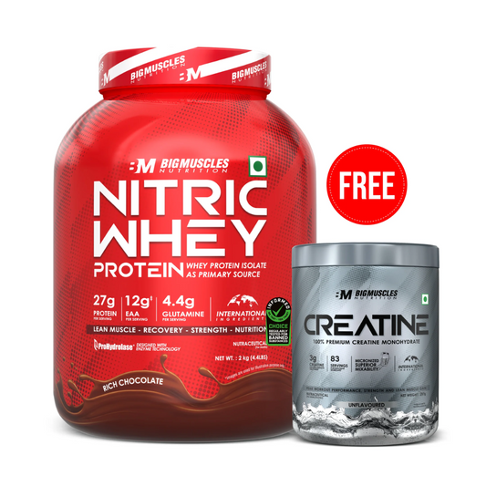 Big Muscles Nitric Whey Protein 2kg (Rich Chocolate)