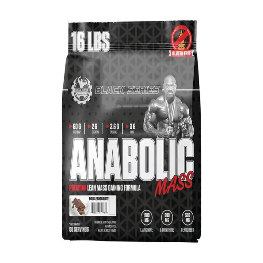 Dexter Jackson Black Series Anabolic Mass Gainer (CHOCOLATE)
