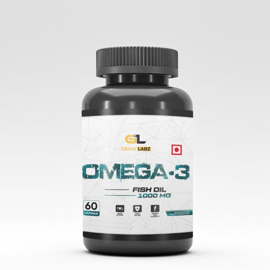 GROWLABZ- OMEGA 3 – FISH OIL 1000 MG FREE DELIVERY