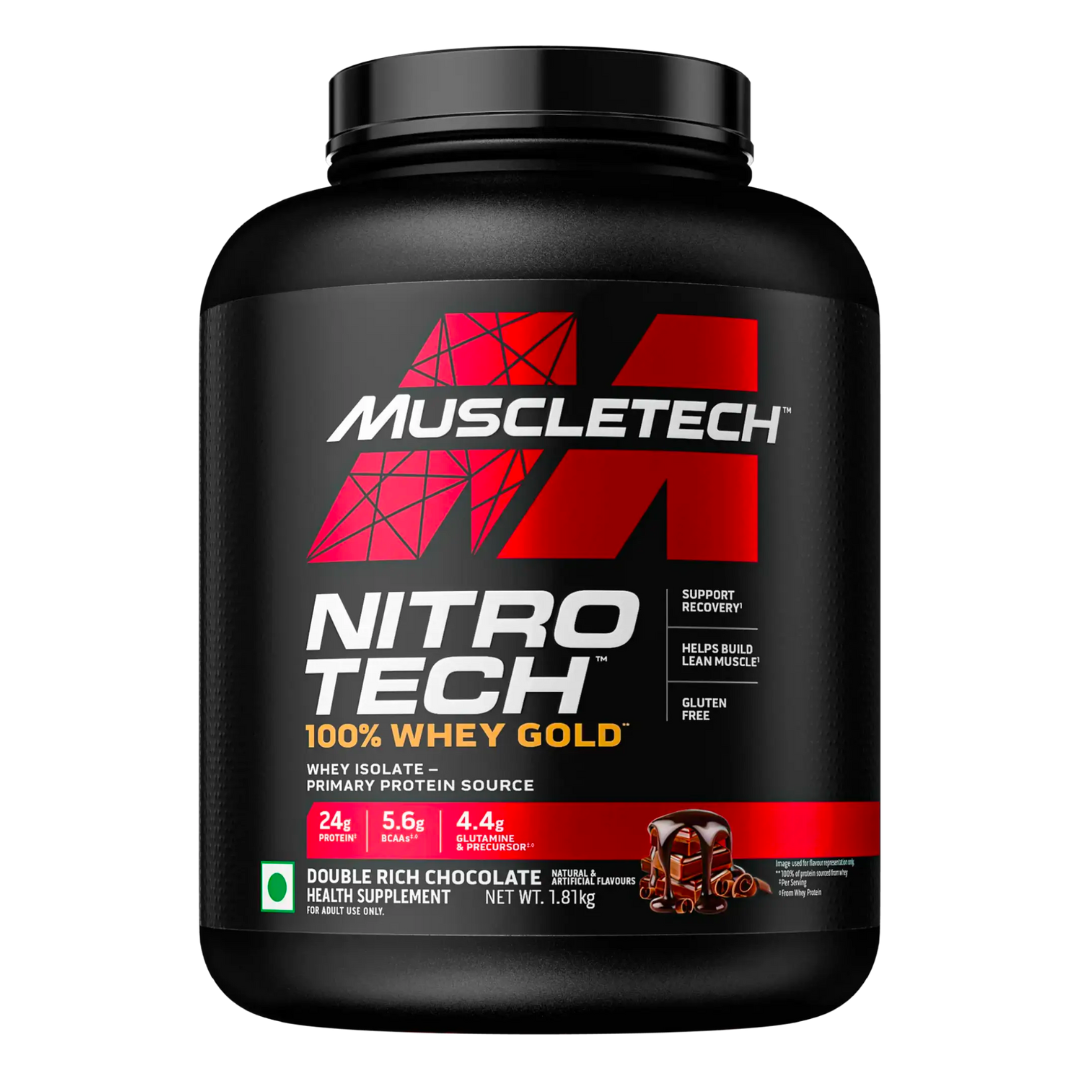 MuscleTech NitroTech 100% Whey Gold 4Lb