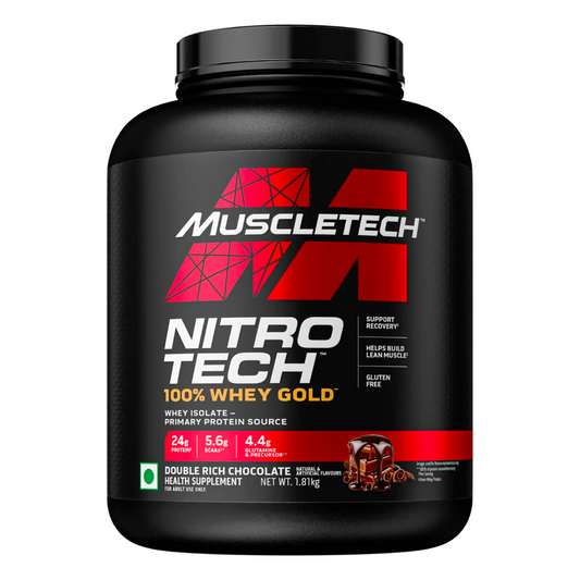 MuscleTech NitroTech 100% Whey Gold 4Lb