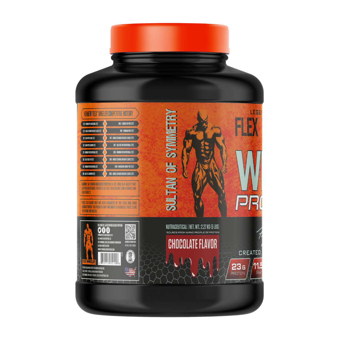 Flex Wheeler Nutrition Legendary Line Whey Protein – 5lbs