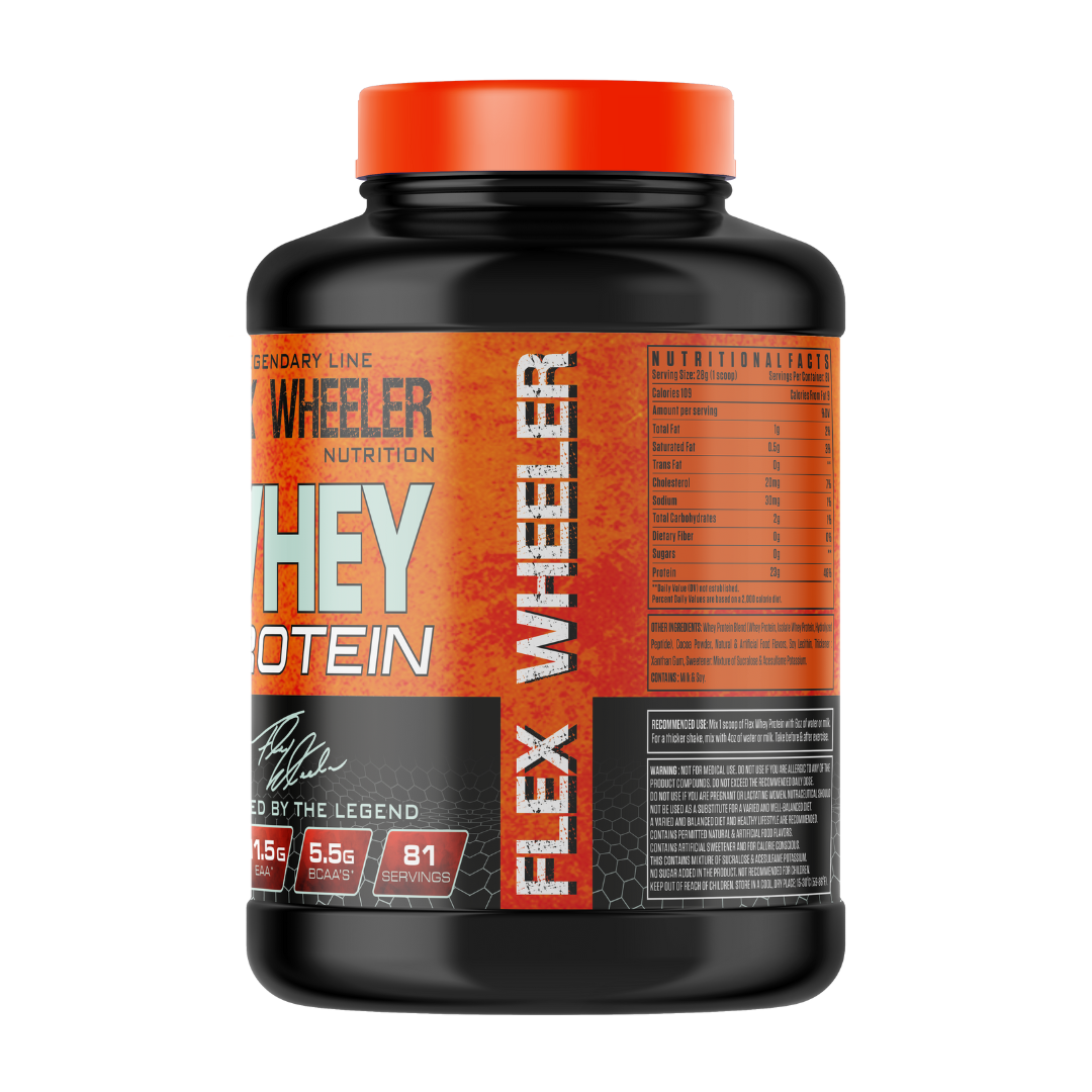 Flex Wheeler Nutrition Legendary Line Whey Protein – 5lbs