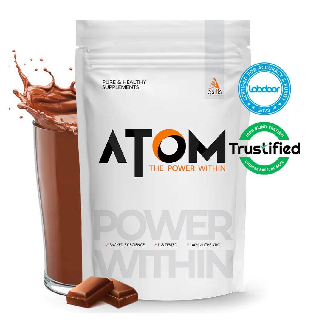 ASITIS Atom Whey Protein with Enzymeblend 1Kg