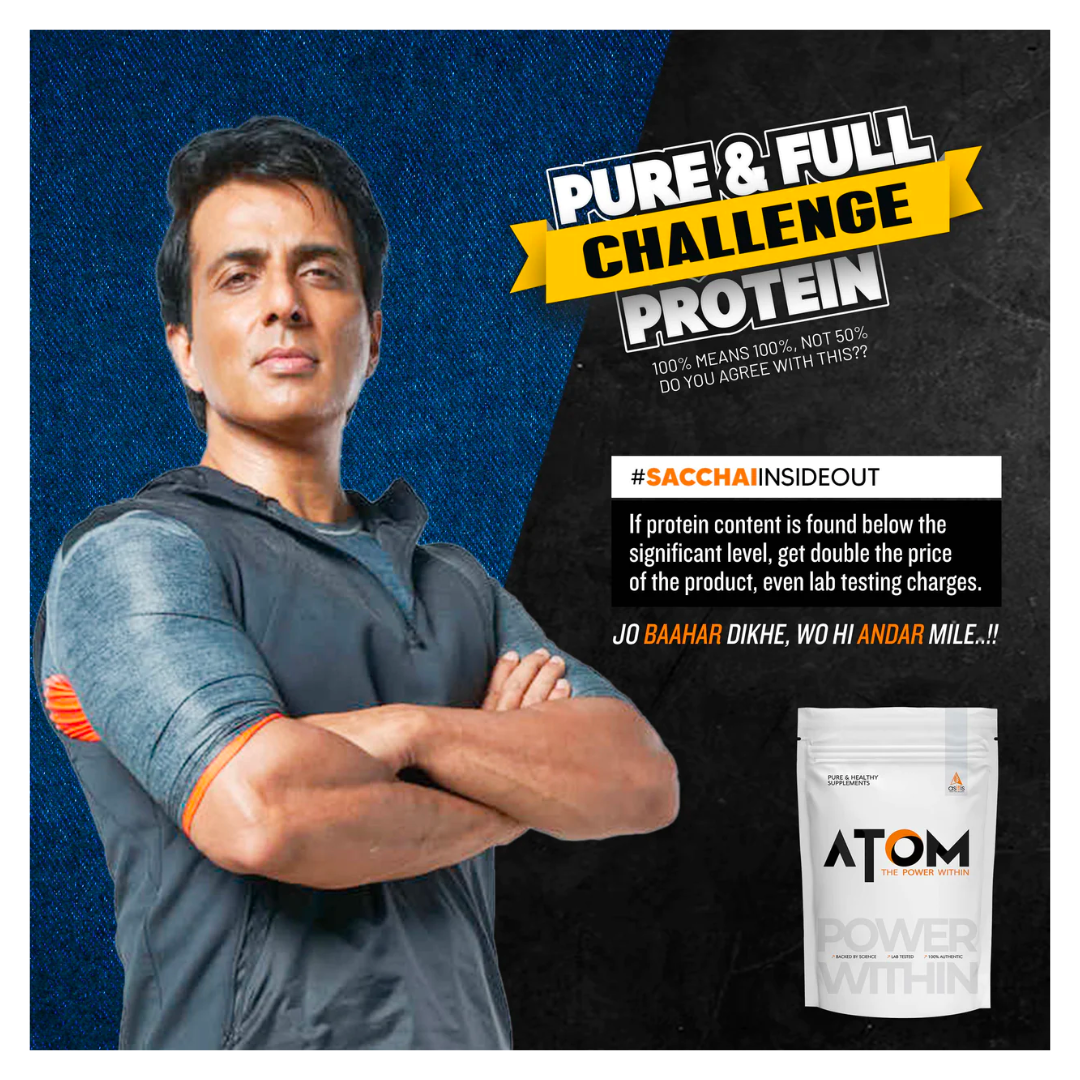 ASITIS Atom Whey Protein with Enzymeblend 4Kg