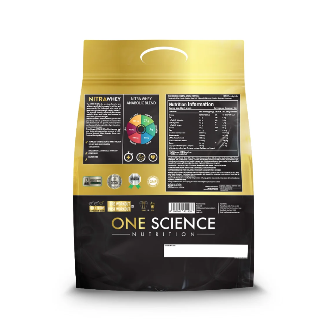 (OSN) One Science Nutrition Nitra Whey – 10lb, Chocolate Brownie