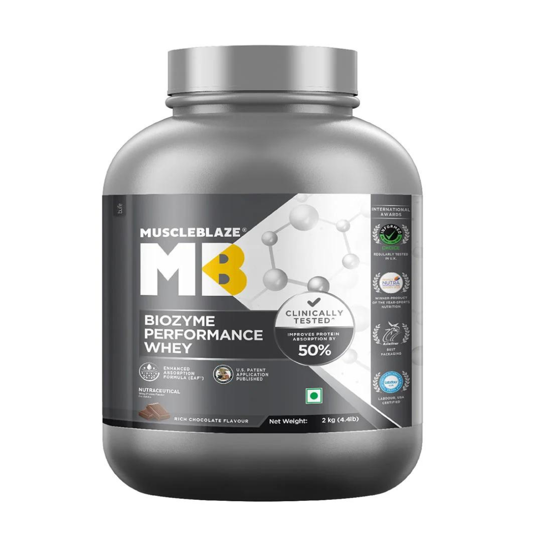 (MB) MuscleBlaze Biozyme Performance Whey, 2 kg