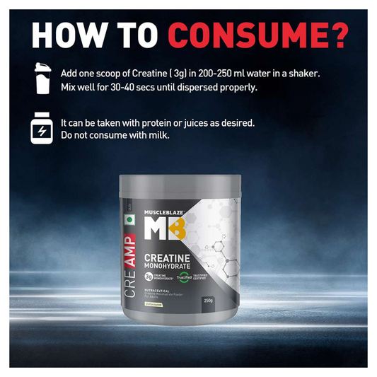 (MB) MuscleBlaze Creatine Monohydrate CreAMP