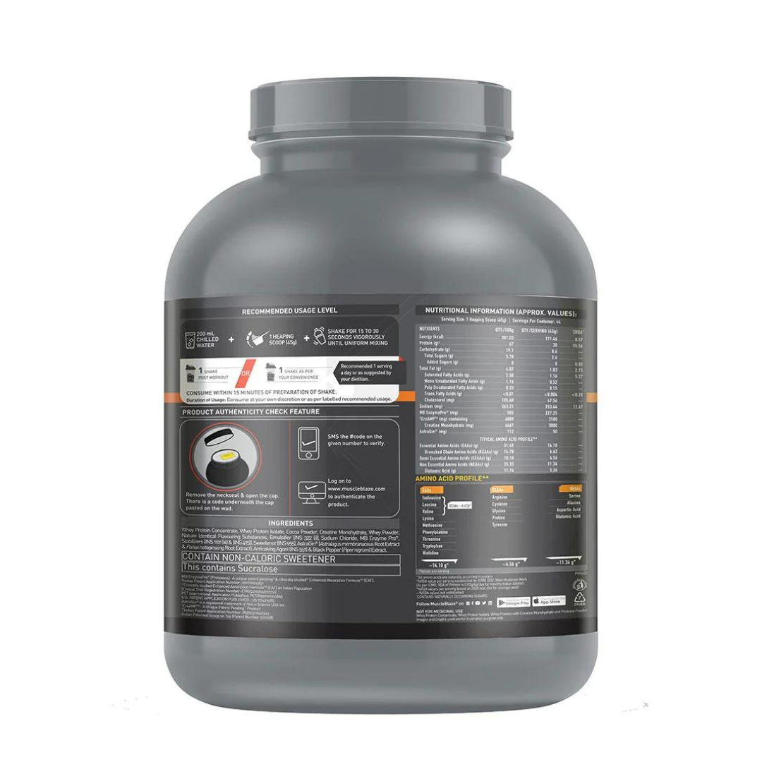 MB MuscleBlaze Biozyme Whey PR,