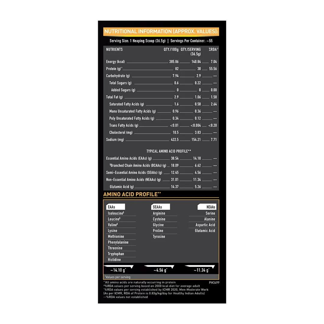 (MB) MuscleBlaze Whey Gold 100% Whey Protein Isolate