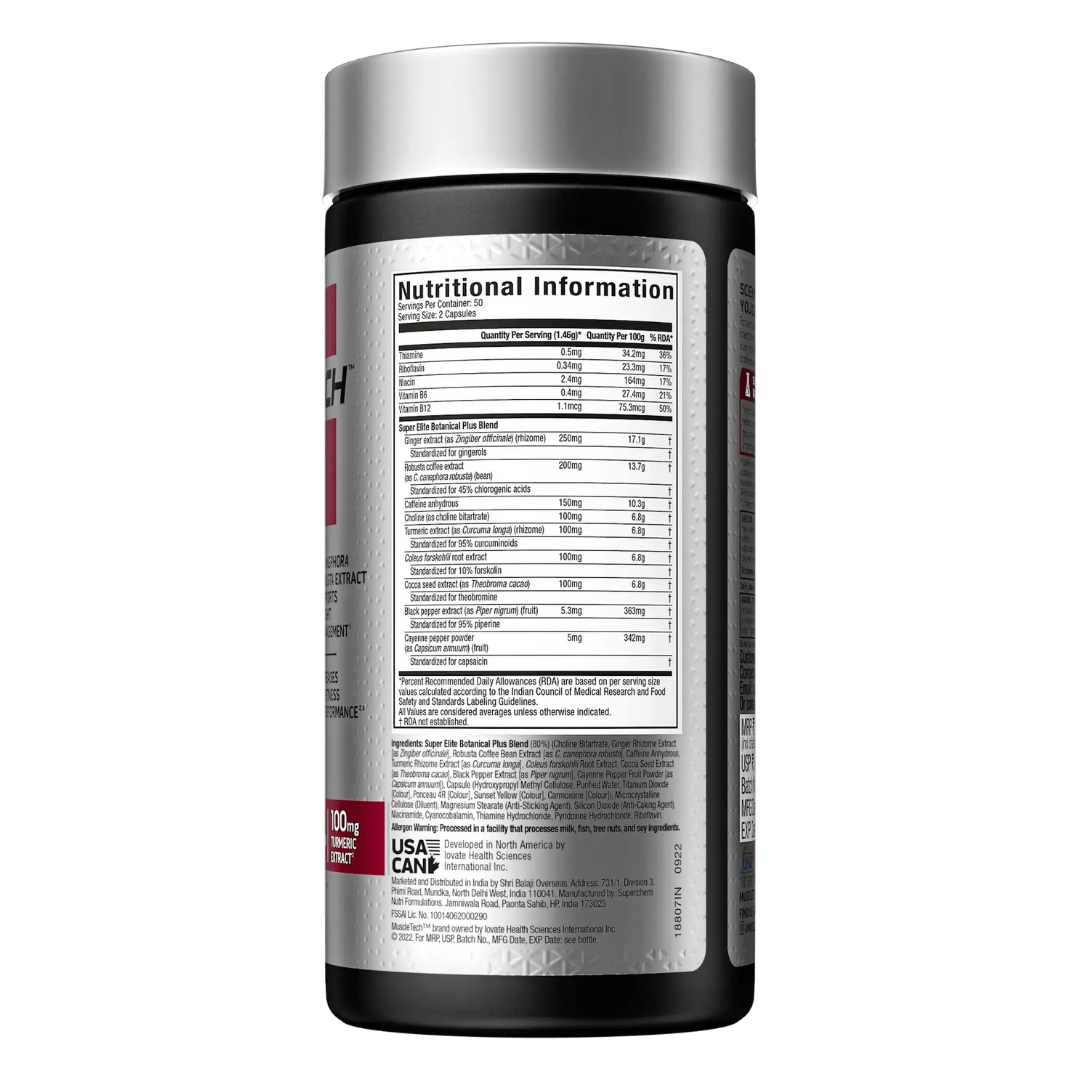 MuscleTech HydroxyCut HardCore Super Elite Fat Burner