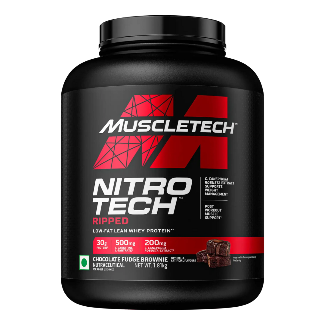 MuscleTech Nitrotech Ripped Whey Protein 4Lb