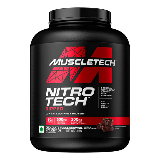 MuscleTech Nitrotech Ripped Whey Protein 4Lb