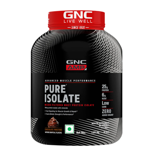 GNC AMP Pure Isolate Protein Low Carb – 1.81 Kg