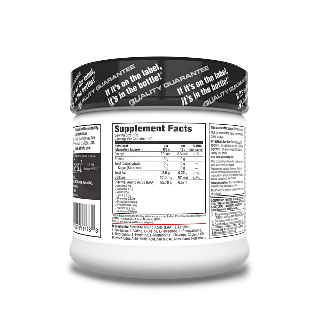 Labrada EAA POWER Essential Amino Acid Complex 300G