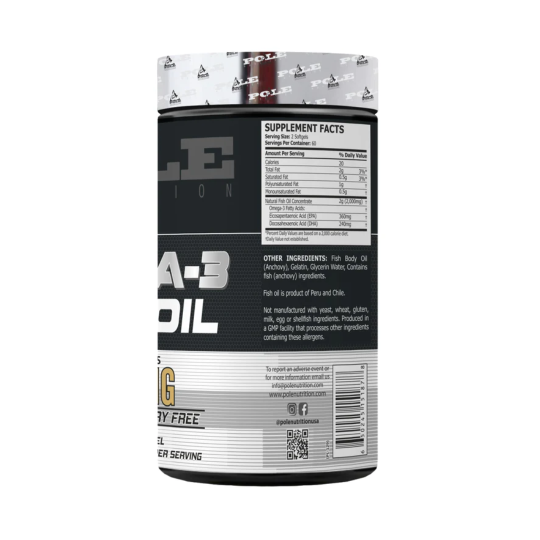 Pole Nutrition Omega 3 120 Softgels