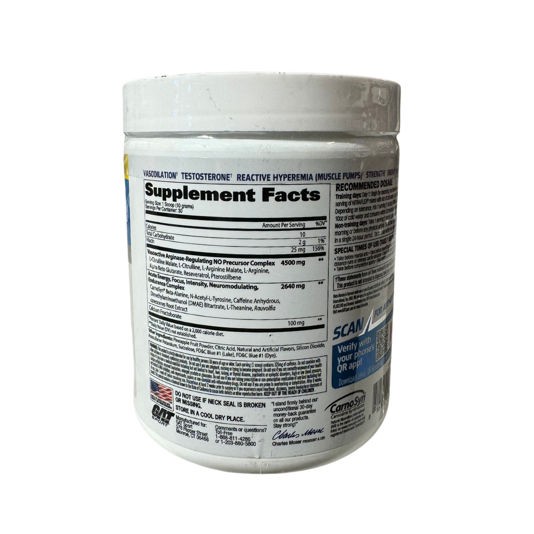 Gat Sports Nitraflex Pre-workout 30Servings