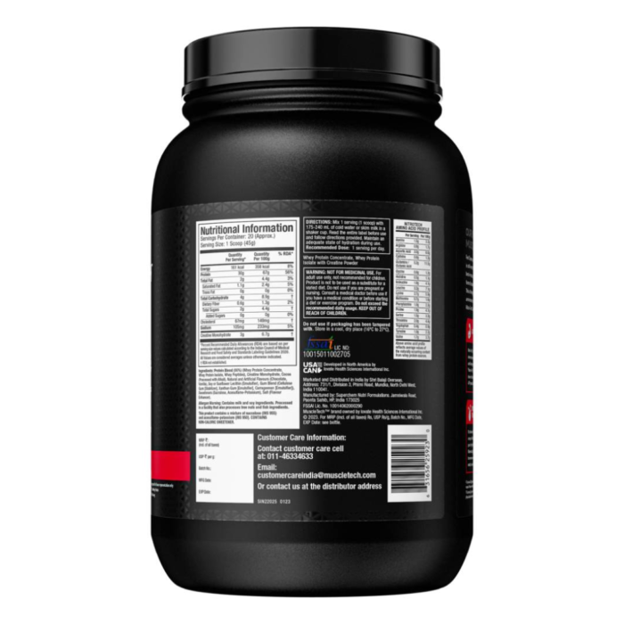 MuscleTech NitroTech Performance Series Whey Protein