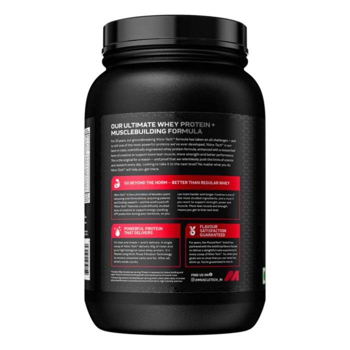 MuscleTech NitroTech Performance Series Whey Protein