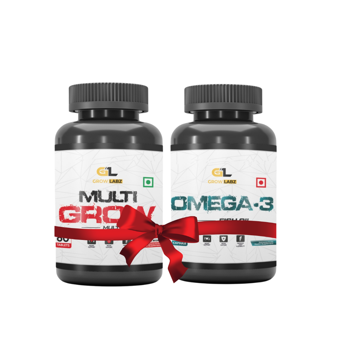 GROWLABZ Multiviatmin + Omega 3 |