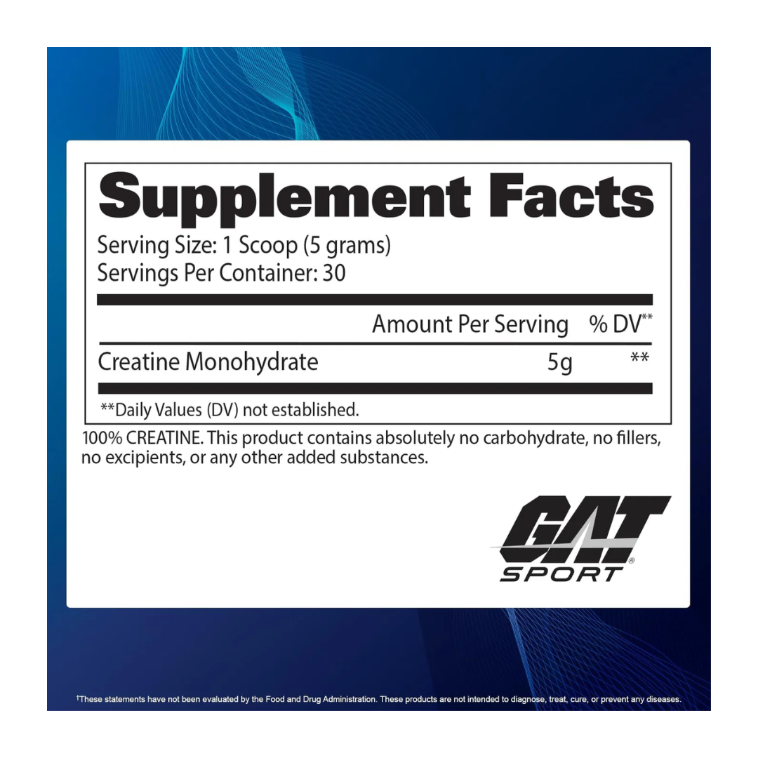 Gat Sports Creatine Monohydrate 300G
