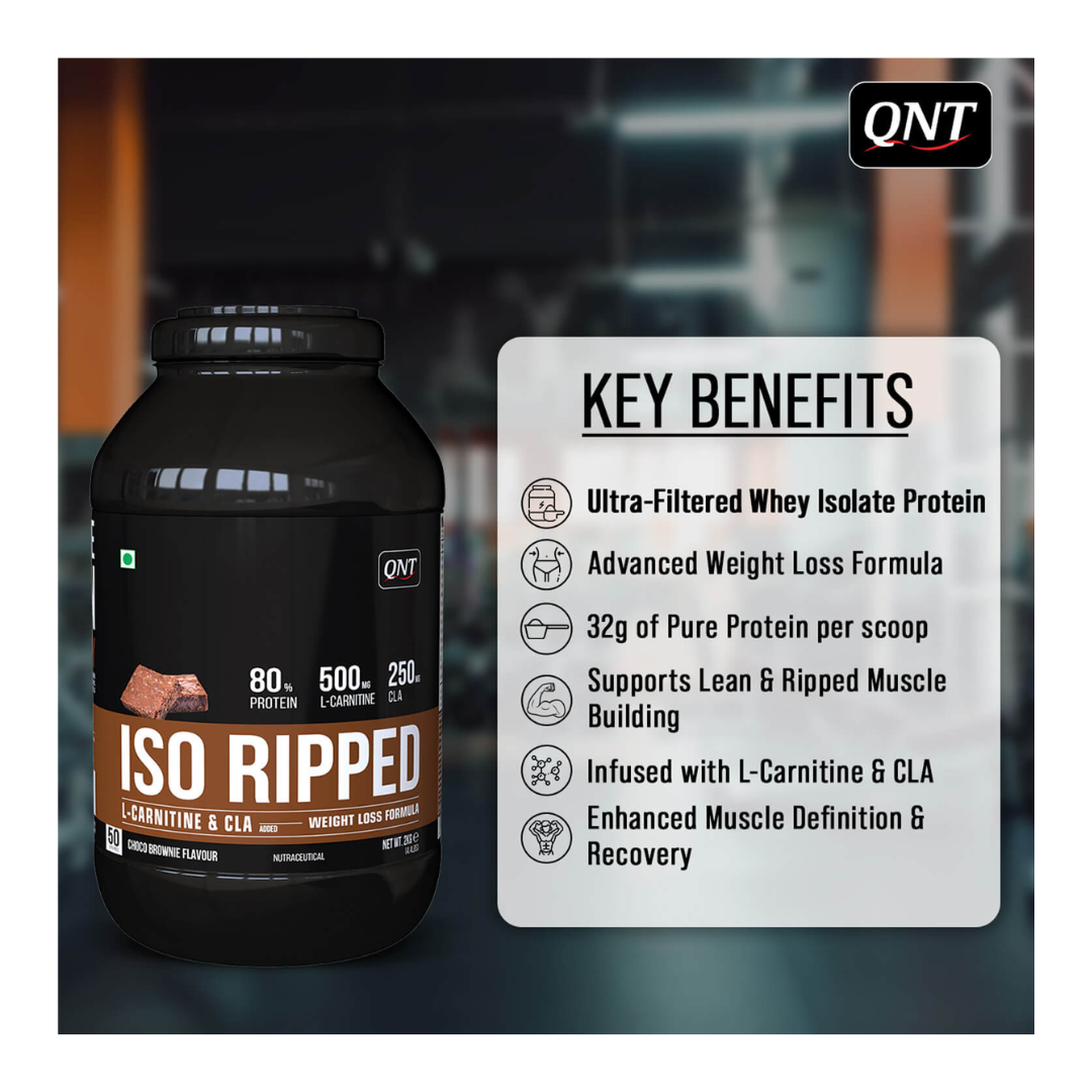 Qnt Iso Ripped Whey Isolate Protein 2kg