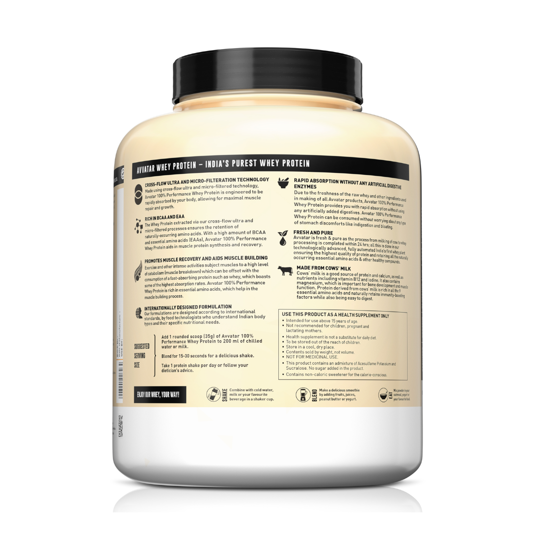 Avvatar 100% Performance Whey Protein 2Kg
