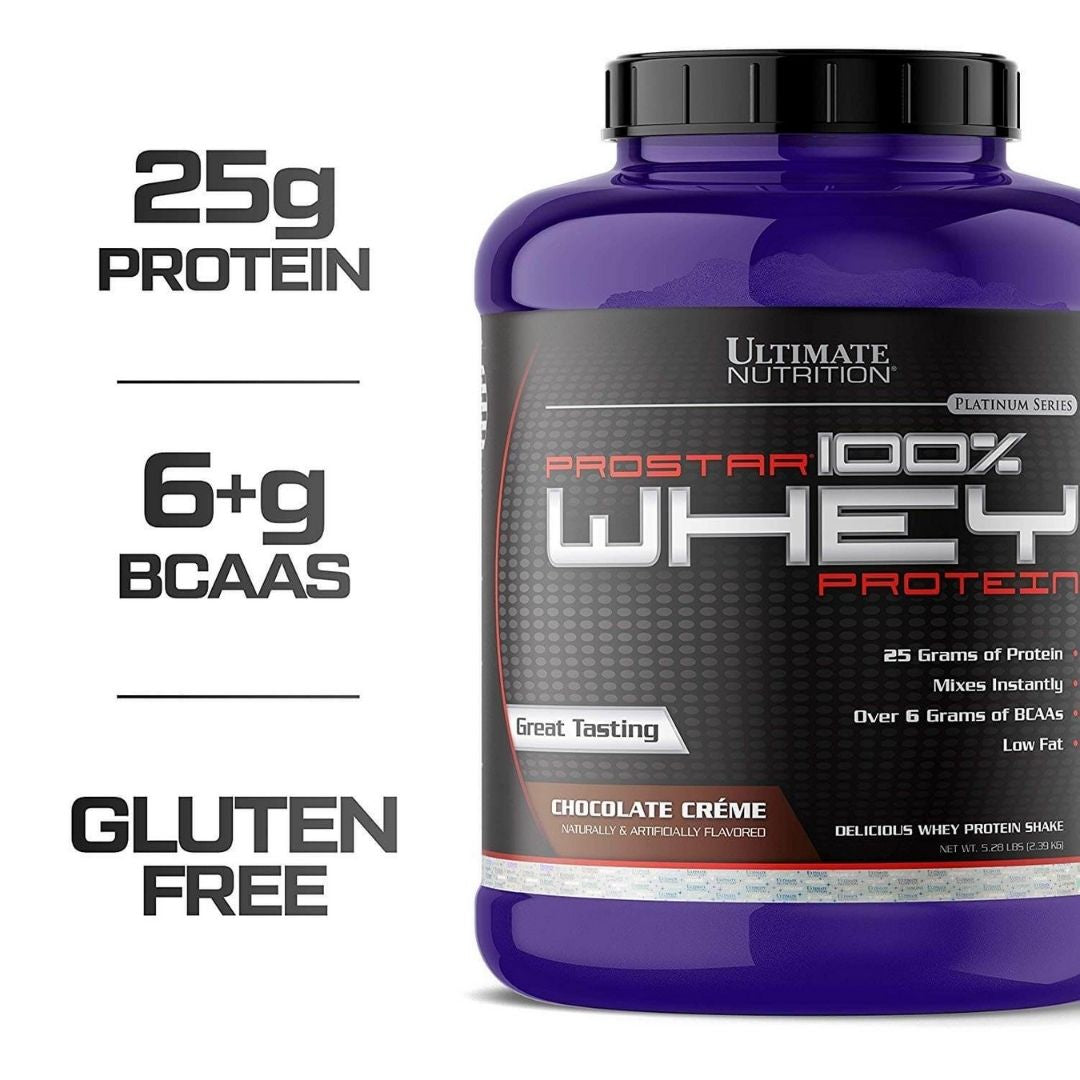 Ultimate Nutrition Prostar 100 Whey Protein – 5.28 LB