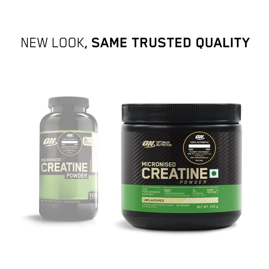 ON (Optimum Nutrition) Micronized Creatine Powder 250gm | FREE SHIPPING |