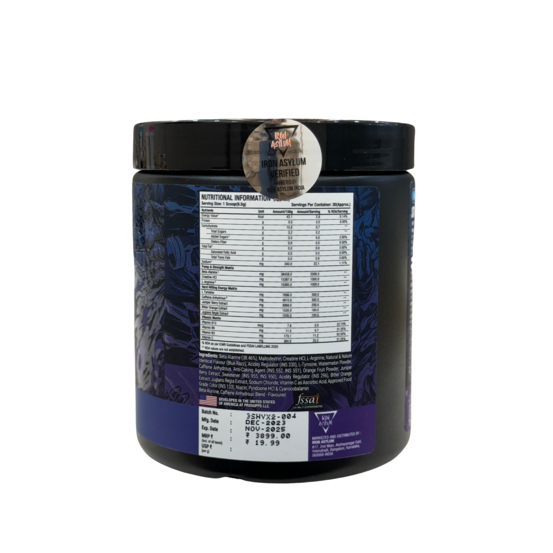 PROSUPPS Hyde Xtreme Pre Workout