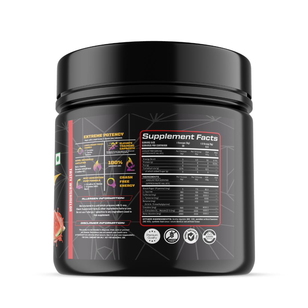 Growlabz Angryman Pre-Workout (EXTREME POTENCY) |