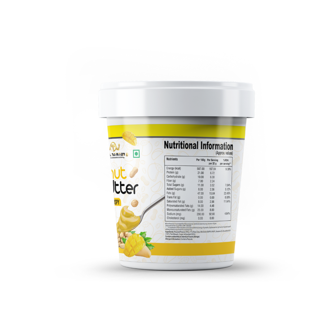 Fitfuel Nutrition High Quality Peanut Butter 1kg