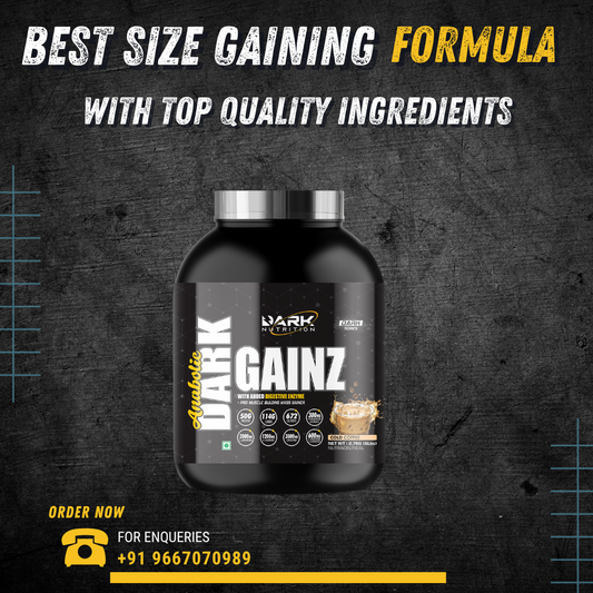 DARK NUTRITION ANABOLIC DARK GAINZ 6LB (TOP LEVEL MASS GAINER ) FREE DELIVERY |