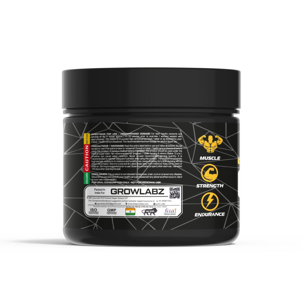 GROWLABZ CREA-GROW 100% Pure CREATINE |